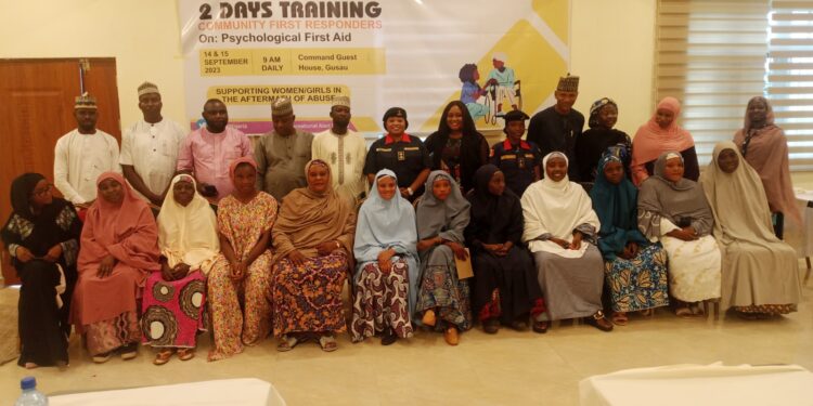 SGBV: 40 first responders trained on psychological first aid in Kaduna