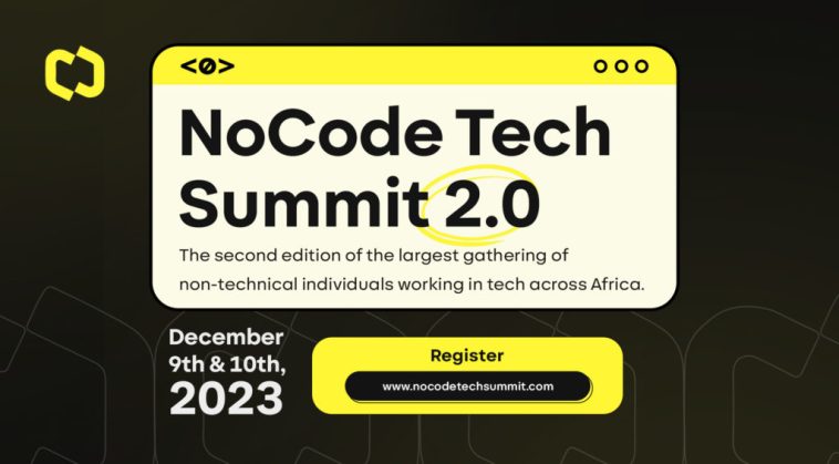 No-Code Tech Summit 2.0 Announced by NTIT and Treford Africa (PHOTO: TechCabal)