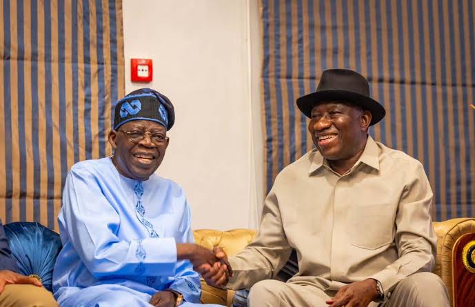 Tinubu salutes Jonathan at 66