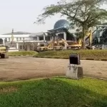 Rivers State Assembly complex under demolition