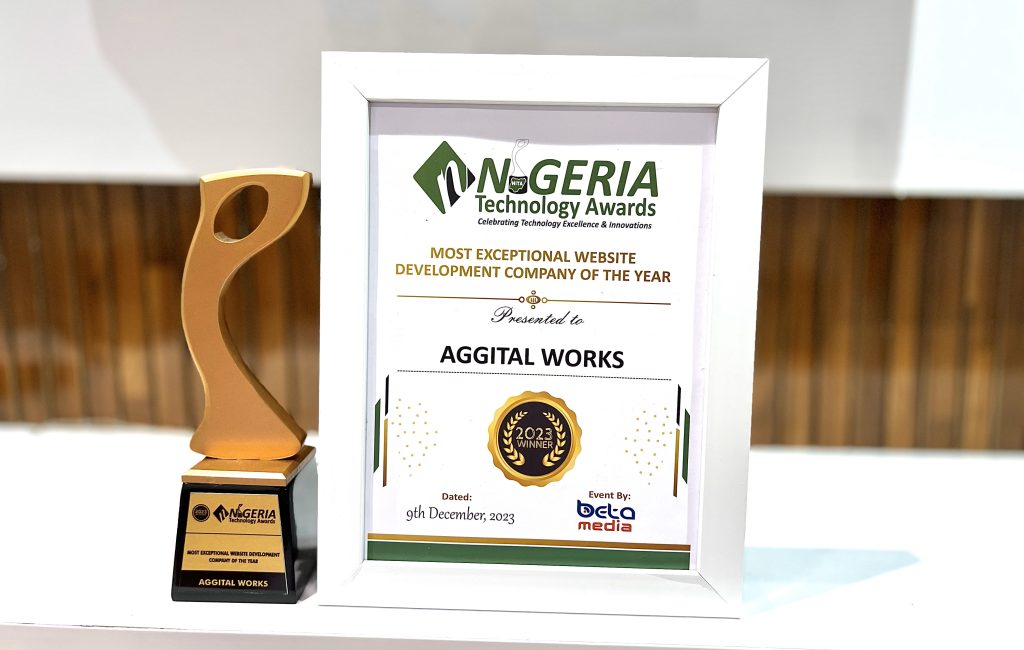 Aggital Works Again! Named the Most Exceptional Website Development Company of the Year