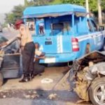 Ogun road crash leaves 2 dead, 8 injured