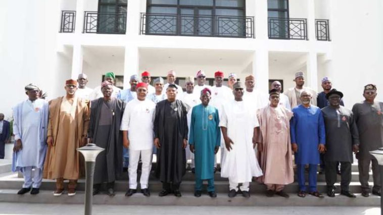 We have joint responsibility for Nigeria's stability, Tinubu tells govs