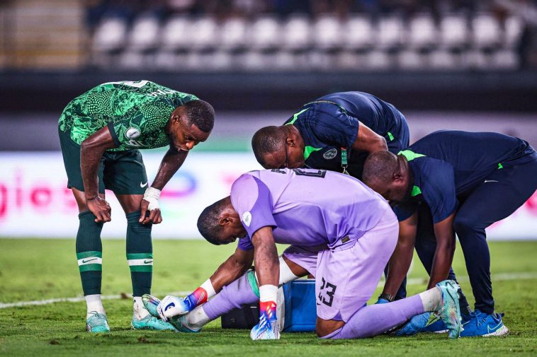 Super Eagles goalie Stanley Nwabali says he still feel pains