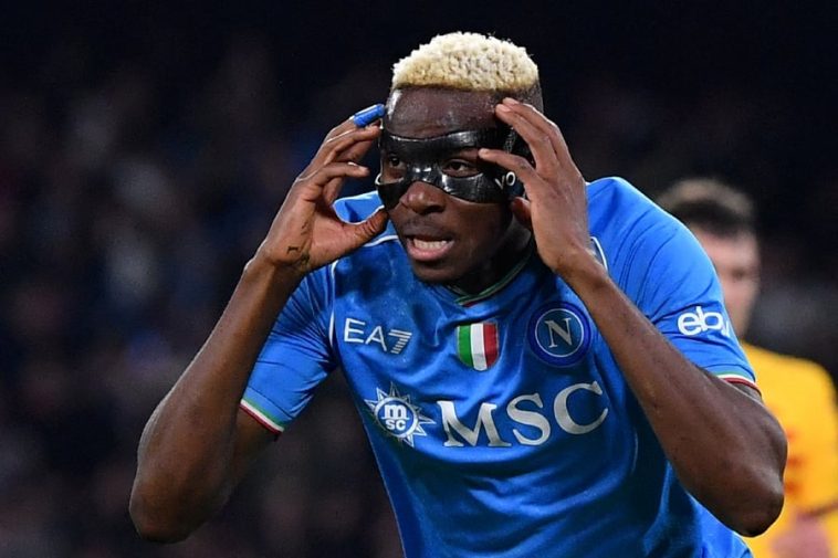 Osimhen makes draw for Napoli against Barcelona in special return