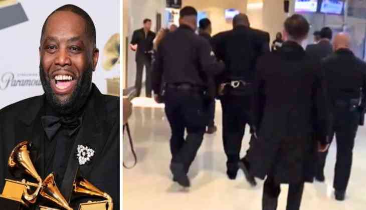 Rapper Killer Mike detained after triple win at Grammys
