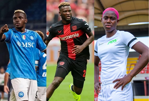 Oshoala, Osimhen, Boniface are on 10th Nigeria Pitch Awards list